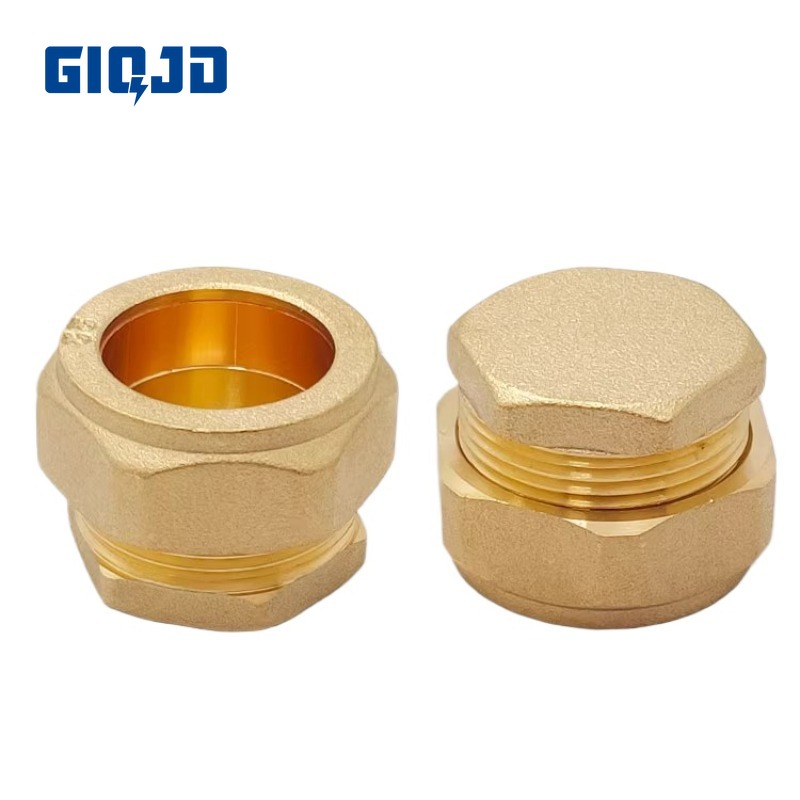 Compression Fitting Brass - Sambungan Kompresi Tabung OD 15 16
