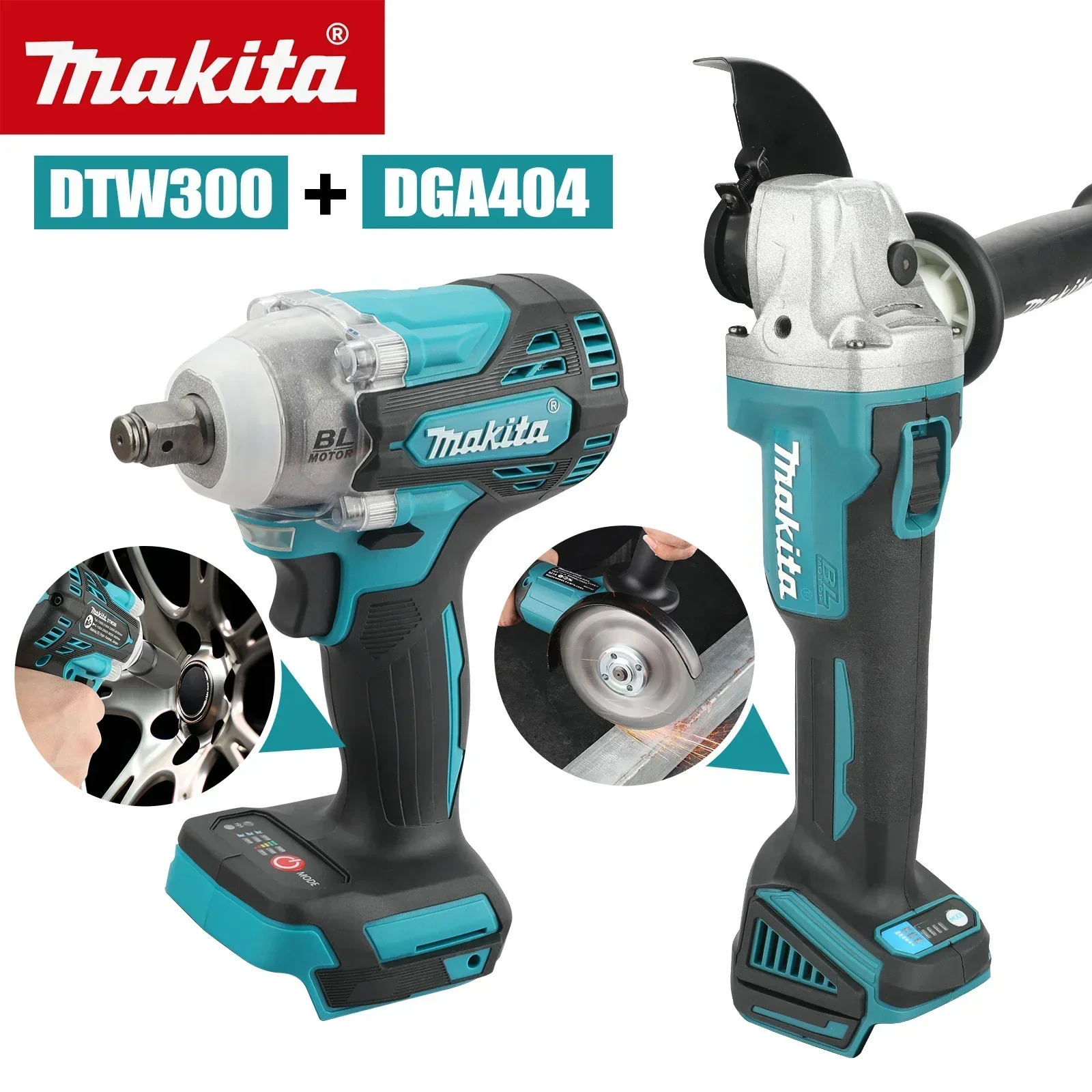 Makita Drill Dtw300 - Set Perkakas Makita 18V 2-in-1: Obeng