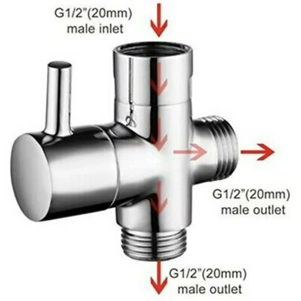 Katup Pengalih 3 Arah G1/2in T - Shower Valve Cartridge ulasan dan harga