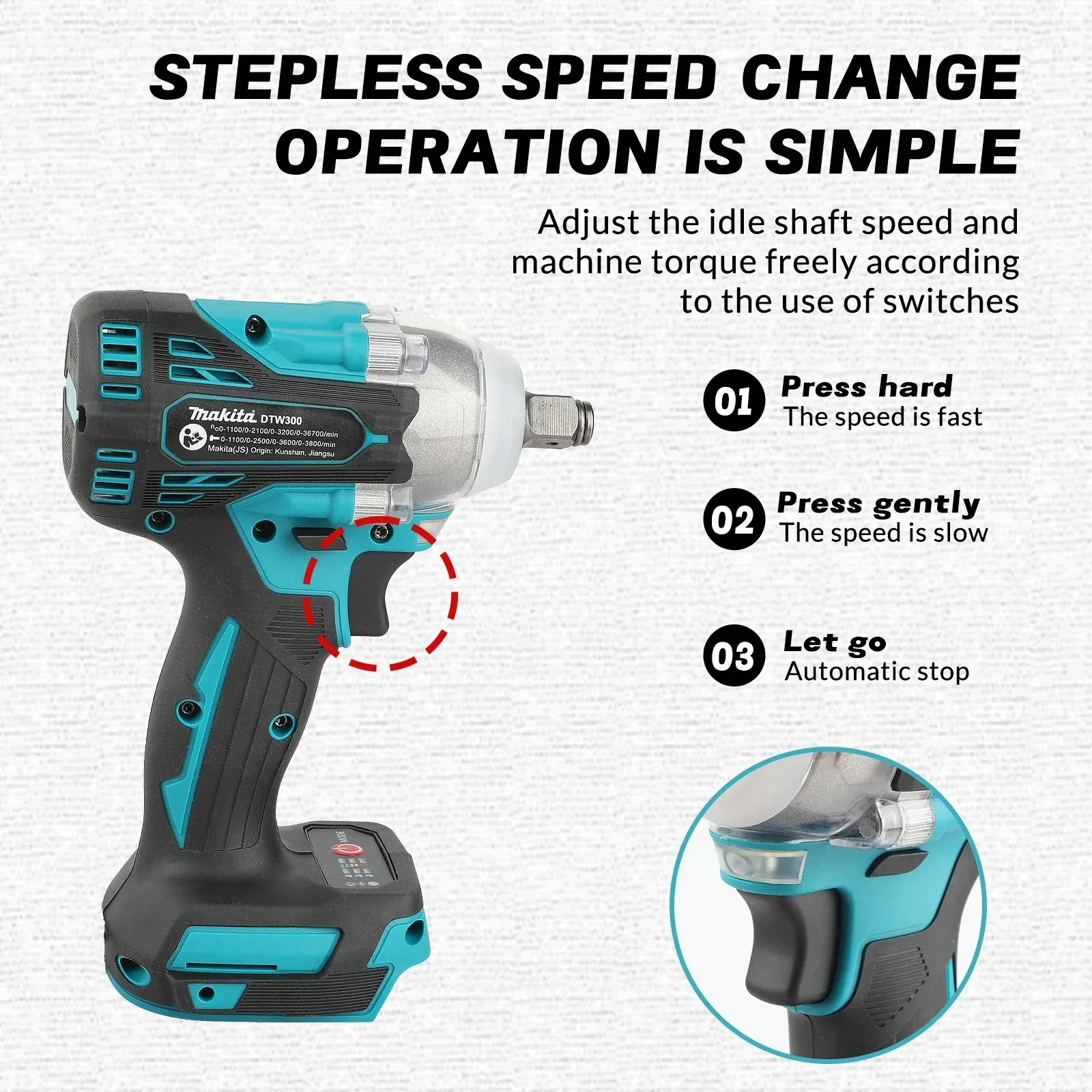 Makita DTW300 18V Brushless Co - Makita Drill Dtw300 ulasan dan harga