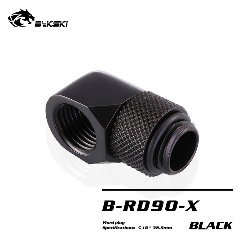 BYKSKI G1/4'' 90 Derajat Rotar - Compression Fitting Brass ulasan dan harga