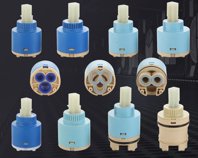 Keran pencampur kumparan katup - Shower Valve Cartridge ulasan dan harga