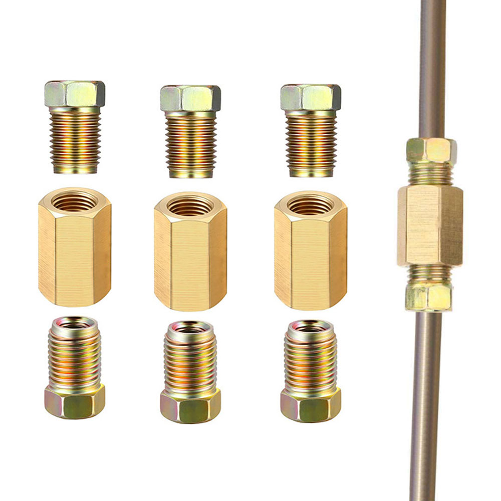 12 buah 3/16 (3/8x24 terbalik) - Compression Fitting Brass ulasan dan harga