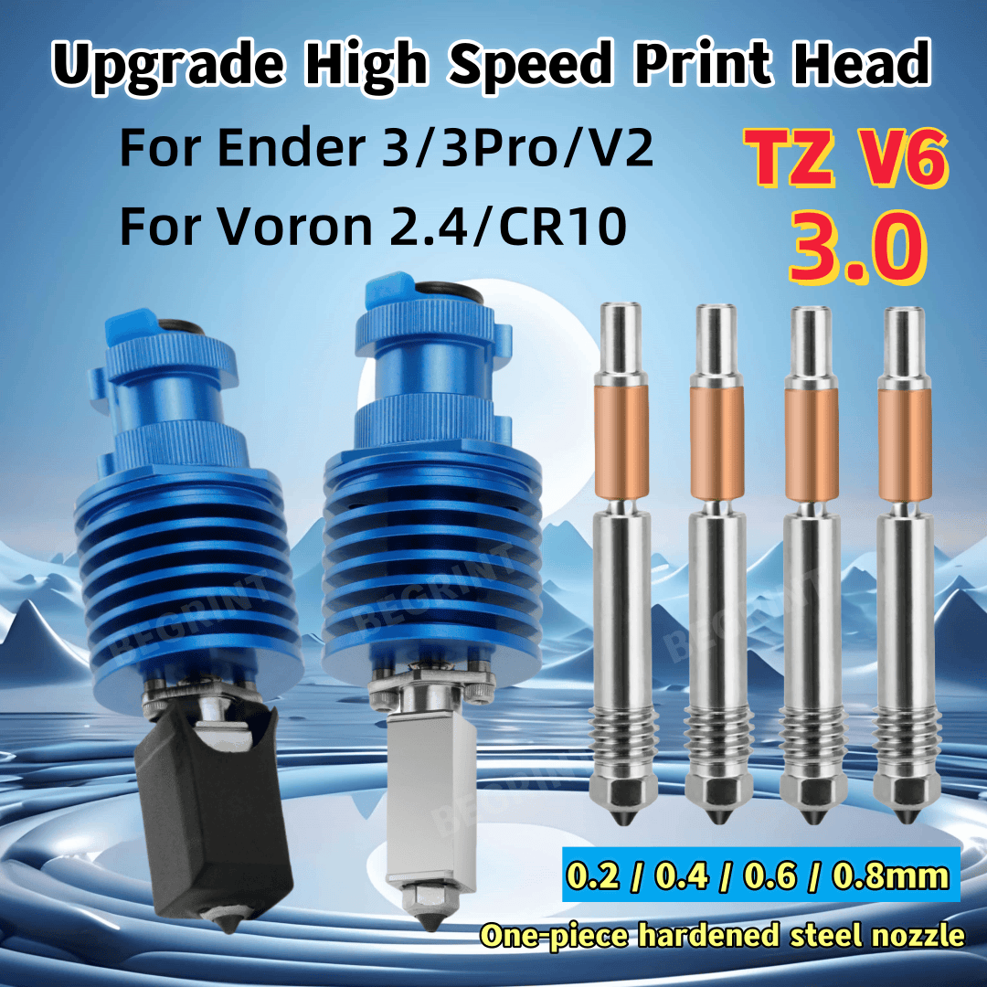 Hotend Upgrade TZ V6 3.0 peman - Creality Printer K1 ulasan dan harga