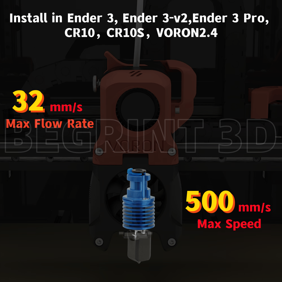 Hotend Upgrade TZ V6 3.0 peman - Creality Printer K1 ulasan dan harga