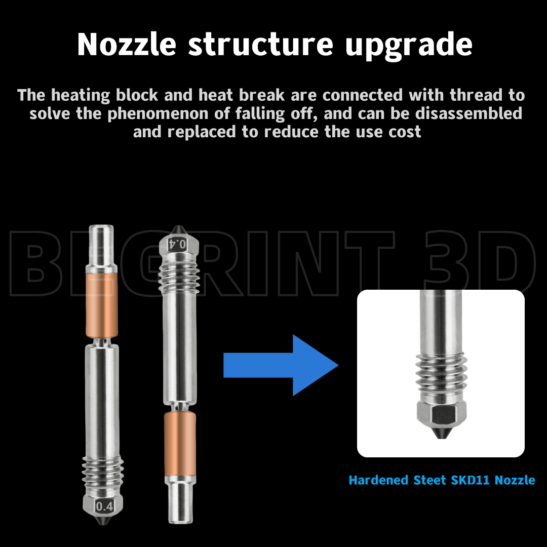Hotend Upgrade TZ V6 3.0 peman - Creality Printer K1 ulasan dan harga