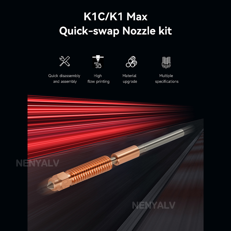 Untuk Creality K1C/K2 SE Nozzl - Creality Printer K1 ulasan dan harga