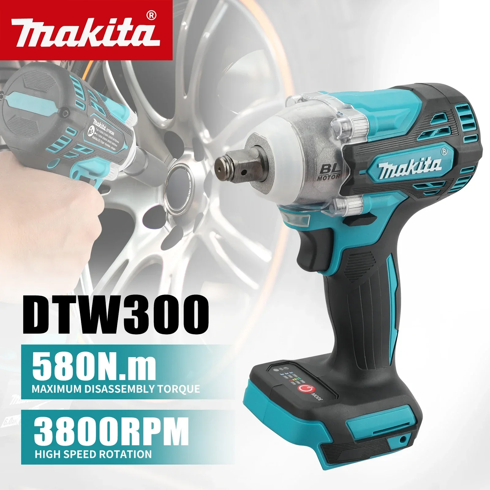 Set Perkakas Makita 18V 2-in-1 - Makita Drill Dtw300 ulasan dan harga